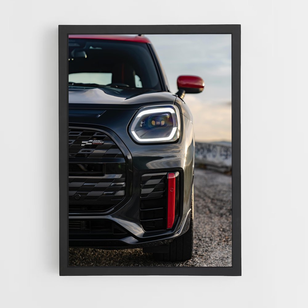Poster Frontière Noire – affiche Mini (vue 2)